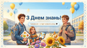 🌍СУЧАСНА анімована презентація на 39 слайдів💡"1 вересня - День знань для 5-8 класу"🌞