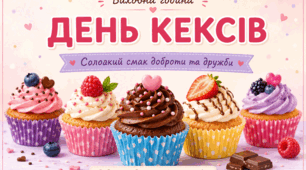 «День кексів: солодкий смак доброти та дружби»