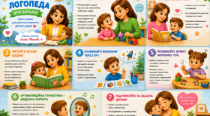 🌿 ПОРАДИ ЛОГОПЕДА ДЛЯ БАТЬКІВ: ЯК ДОПОМОГТИ ДИТИНІ РОЗВИВАТИ МОВЛЕННЯ ВДОМА