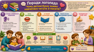 ЧОМУ ДИТИНІ БУВАЄ ВАЖКО НАВЧИТИСЯ ЧИТАТИ Й ПИСАТИ?