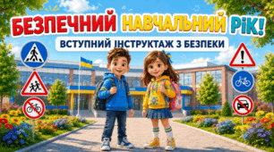 ✨ НОВИНКА!🛡 Вступний інструктаж з безпеки. 🖥 презентація 📖 конспект 🪧 постер