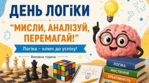 «День логіки: мисли, аналізуй, перемагай!»