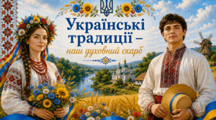 💛 Постери "Українські традиції – наш духовний скарб" 💙