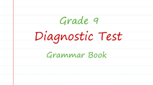 Prepare 9. Diagnostic test (Grammar Book)