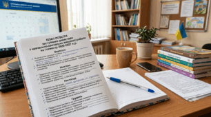 План роботи заступника директоа з навчально-виховної роботи на І семестр 2026-2027 н.р.