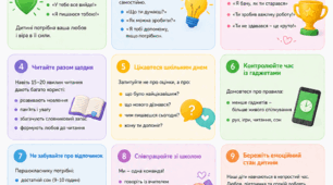 Пам'ятка для батьків «Як підтримати першокласника?»