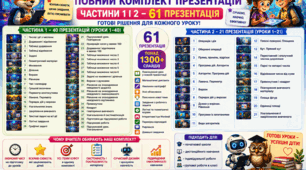 Математика. 2 клас. Технологія «Росток». Повний комплект презентацій. Частини 1 і 2 (42 уроки)