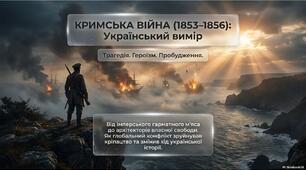 Презентація «Україна в Східній (Кримській) війні 1853–1856 років: геополітичний розлом та поштовх до модернізації»