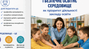 🌈БУКЛЕТ (єврофальц) + пам'ятка + чек-лист "Психологічна стійкість і безпечне освітнє середовище як пріоритет діяльності закладу освіти".