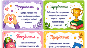 Передбачення до 1 вересня, Дня знань, початку нового навчального року!