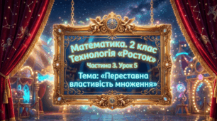 Урок 5. Частина 3. «Переставна властивість множення». Математика. 2 клас. Технологія «Росток»