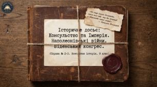 . Консульство та імперія у Франції. Наполеонівські війни. Віденський конгрес і священний союз.Комплект для проведення уроку. 9 клас НУШ, Всесвітня історія