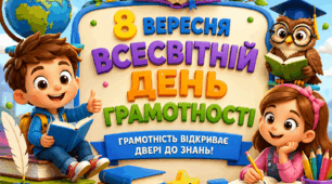 Ранкова зустріч "8 вересня. Всесвітній день грамотності"
