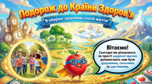 Виховна година "Подорож до країни здоров'я. Я обираю здоровий спосіб життя" до Олімпійського тижня