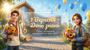 📖СУЧАСНА анімована презентація на 53 слайди🏫 "1 вересня - День знань для 11 класу"🌞