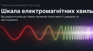 Шкала електромагнітних хвиль.