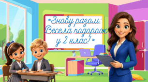 Перший урок. Знову разом: Весела подорож у 2 клас
