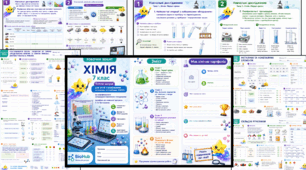 Робочий зошит з хімії для 7 класу (для дітей з ООП / Модифікований)
