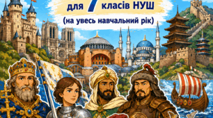 Робочі аркуші із всесвітньої історії для 7 класу НУШ (1-2 семестри)