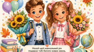 Вітаємо у 1 класі! Мега набір для святкування 1 вересня (оформлення дошки +подарунки для першокласників)