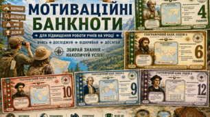 Мотиваційні банкноти (бонуси) для підвищення активності роботи учнів на уроці.