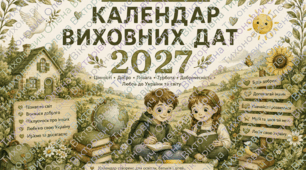 Календар виховних дат 2026-2027 навчальний рік