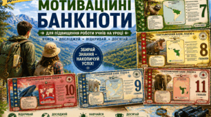 Мотиваційні банкноти (бонуси) для підвищення активності роботи учнів на уроці.