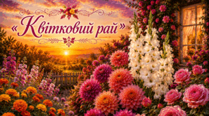 📚🩷💞💛«Квітковий рай»🌹🌺🪻