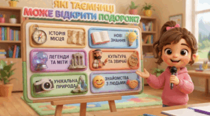 Ранкова зустріч. Які таємниці може відкрити подорож? Тиждень 2. День 1.