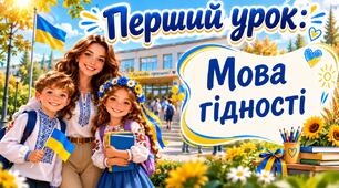 МЕГАНОВИНКА. Презентація "Мова гідності". Перший урок 2026/2027 за рекомендаціями МОН
