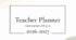Планер педагога І Teacher Planner
