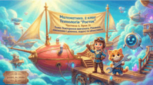 Урок 21. Частина 3. «Узагальнення й систематизація знань». Математика. 2 клас. Технологія «Росток»