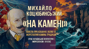 Михайло Коцюбинський «На камені». Імпресіонізм, символіка та психологічний аналіз новели