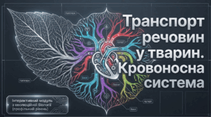 Презентація "Транспорт речовин у тварин. Кровоносна система" 10 клас (проф)