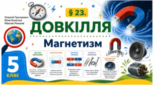Магнетизм. Презентація, інфографіка, робочий аркуш