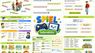 Готовий урок німецької мови A1.1 - A1.2 | Freizeit • Imperativ • Uhrzeit • Wohin? • Akkusativ • Personalpronomen