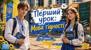 МЕГАНОВИНКА. Презентація "Мова гідності". Перший урок 2026/2027 за рекомендаціями МОН