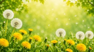 Пазл 🧩 «Сонячні кульбаби»🌼🌼🌼