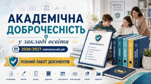 Академічна доброчесність у закладі освіти 2026/2027