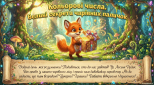 Конспект інтегрованого заняття: «Кольорові числа. Великі секрети чарівних паличок Кюїзенера»