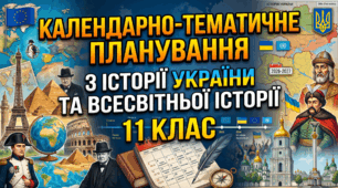 Синхронізоване календарно-тематичне планування з історії України та Всесвітньої історії 11 клас