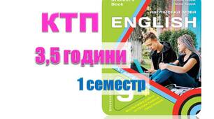 КТП (з групами результатів) англійська мова 9 клас НУШ 1 семестр (3,5 години) Карпюк