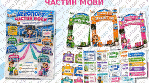 «Аеропорт частин мови» — інтерактивний навчальний комплект для мовного куточка