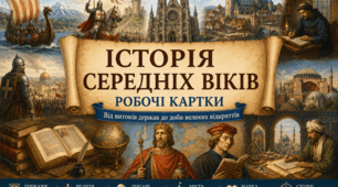 Робочі картки з всесвітньої історії (7 клас, НУШ)