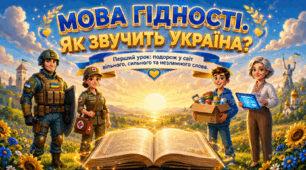 🇺🇦 Презентація «Мова гідності. Як звучить Україна?» .+конспект . Перший урок 2026/2027