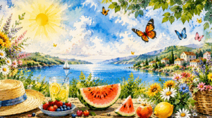 🌸🦋🌺🍉🌸 Літо — це маленьке життя🍉🌻🌺☀️🍉🌻🌺🌻🌺