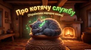 «Казка "Про котячу службу" з інтерактивними завданнями»