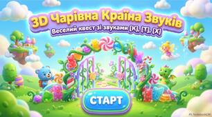 «Веселий квест зі звуками [К], [Т], [Х]»