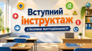 🇺🇦 НОВИНКА! Вступний інструктаж з безпеки життєдіяльності 2026–2027 🚸