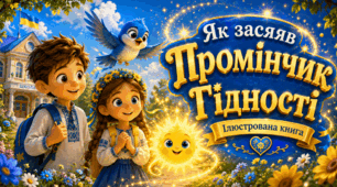 📖Ілюстрована книга «Як засяяв Промінчик Гідності». Казкова історія до першого уроку «Мова гідності» (2–4 класи)